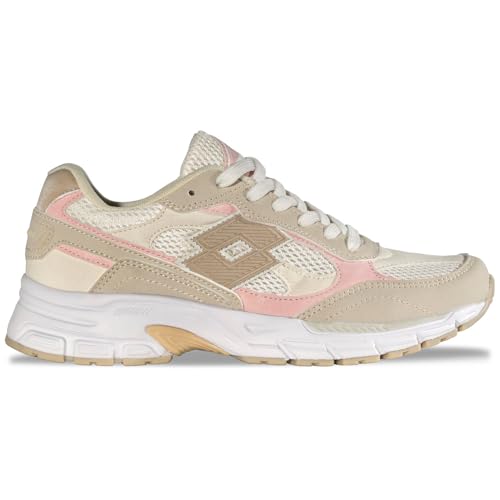 Lotto FLOWTIV Unisex Sneaker, Sand/Rose, 36 EU von Lotto