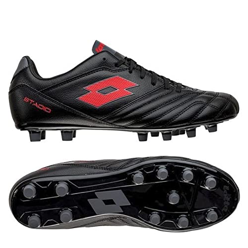 Lotto Fußball - Schuhe - Nocken Stadio 300 III FG schwarzrot 42 von Lotto