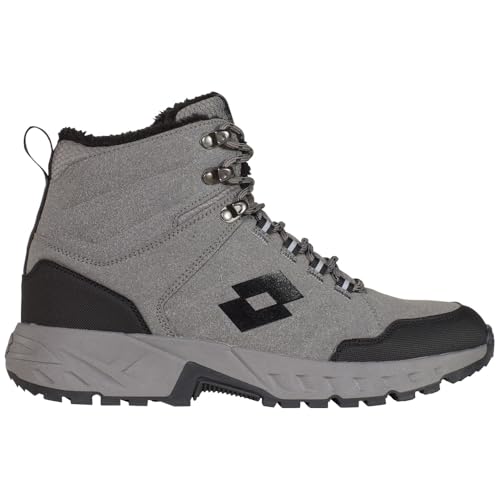 Lotto Herren Ketcham FUR XL Men Halblange Stiefel, Grey/Black, 49 EU von Lotto