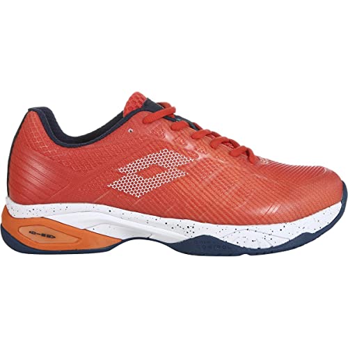 Lotto Herren Mirage 300 Iii Clay Tennisschuhe Sandplatzschuh Orange - Weiß 42,5 von Lotto