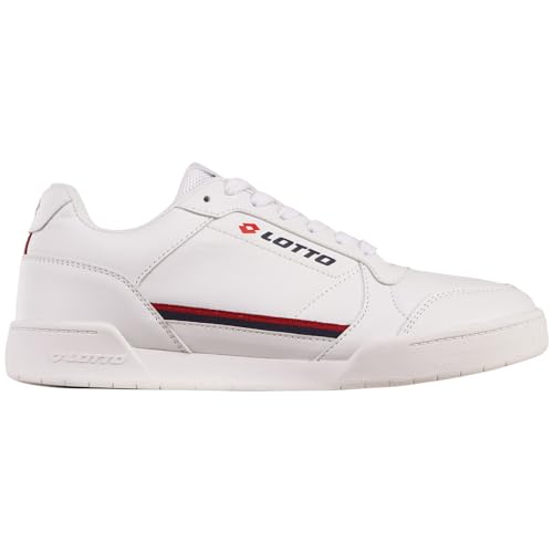 Lotto Herren Sneaker, White/RED, 48 EU Lotto Herren Sneaker, White/RED, 48 EU von Lotto