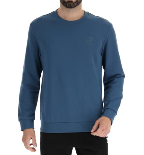 Lotto Herren Sweat Pullover - SMART III Sweat RN, Farbe:Blau, Textil:L von Lotto