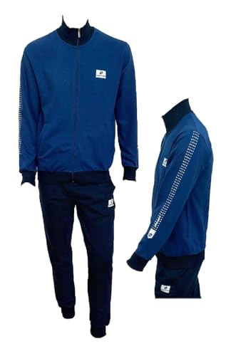 Lotto Herren-Trainingsanzug aus angerautem Fleece, kompletter Trainingsanzug für Herren, Trainingsanzug für Herren, aus Baumwollstoff, Winteranzug, Jeans 2009, XXL von Lotto