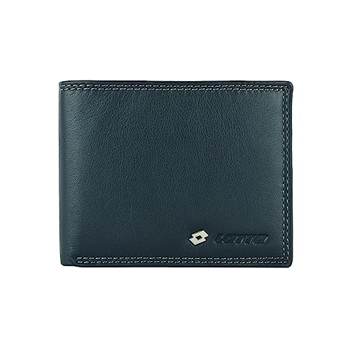 Lotto Herren-Geldbörse aus echtem Leder, geräumig mit Geschenkbox, klassisch mit Münzfach von Lotto