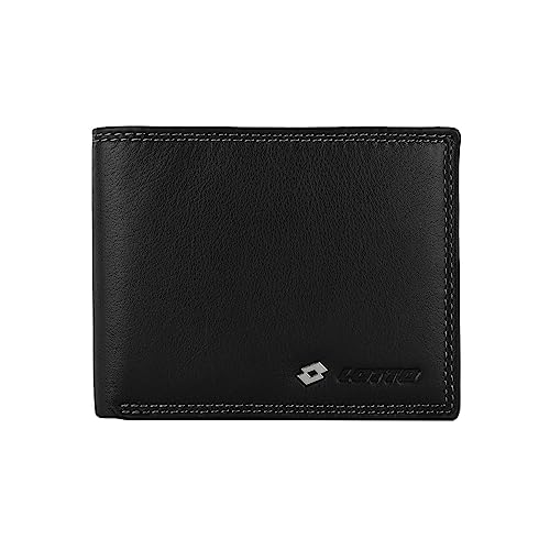 Lotto Herren-Geldbörse aus echtem Leder, geräumig mit Geschenkbox, klassisch mit Münzfach Lotto Herren-Geldbörse aus echtem Leder, geräumig mit Geschenkbox, klassisch mit Münzfach von Lotto