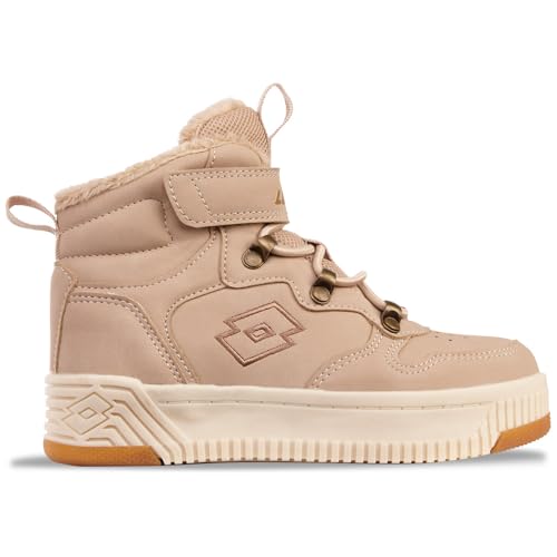 Lotto JALANA FUR K Unisex Kids Sneaker, BEIGE/Offwhite, 35 EU Lotto JALANA FUR K Unisex Kids Sneaker, BEIGE/Offwhite, 35 EU von Lotto
