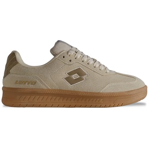 Lotto MAKERA SC Unisex Sneaker, Sand/Taupe, 45 EU von Lotto