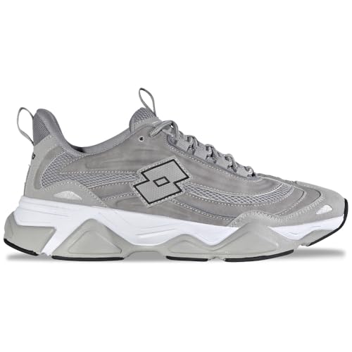Lotto MILENYO Unisex Sneaker, LT.Grey/Grey, 42 EU von Lotto