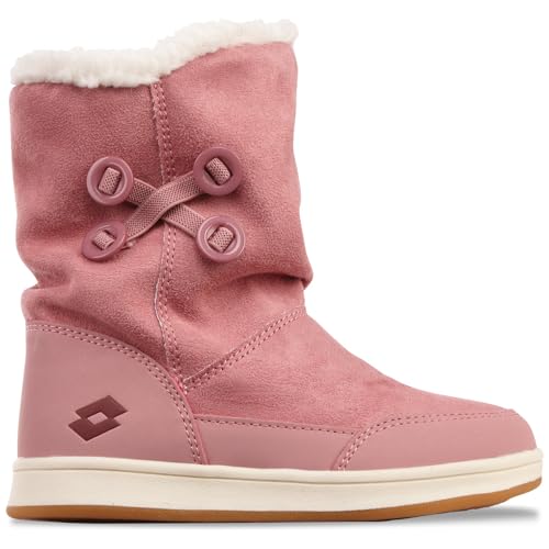 Lotto Mädchen Gramada Fur K Halblange Stiefel, Dk Rose Dk Red, 33 EU von Lotto