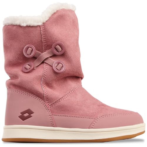 Lotto Mädchen Gramada Fur K Halblange Stiefel, Dk Rose Dk Red, 37 EU von Lotto