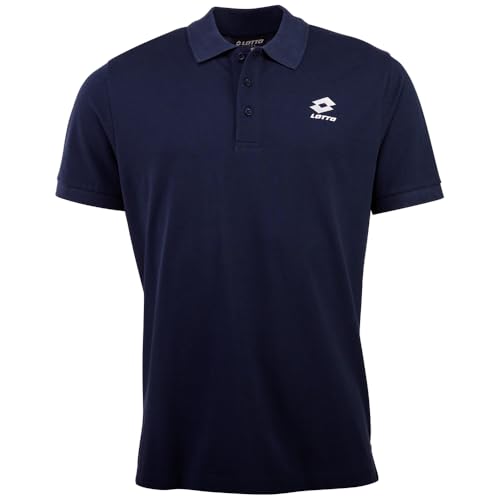 Lotto Men 1124003 Polo Shirt, Regular Fit Polohemd, Dress Blues, S von Lotto