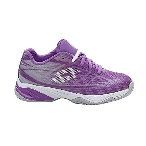 Lotto Mirage 300 ALR Junior Tennisschuhe (Dunkelviolett, eu_Footwear_Size_System, Big_Kid, Numeric, medium, Numeric_32) (32) von Lotto