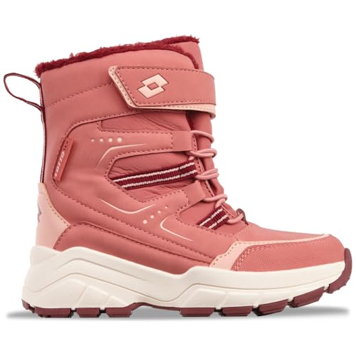 Lotto NIZINA TEX T Unisex Kids Halblange Stiefel, DK.Rose/Rose, 36 EU Lotto NIZINA TEX T Unisex Kids Halblange Stiefel, DK.Rose/Rose, 36 EU von Lotto