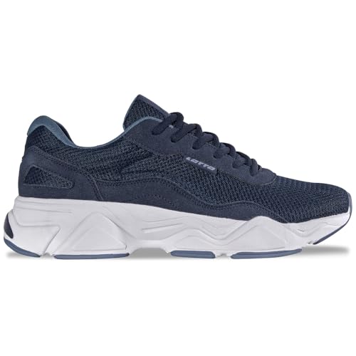 Lotto RAYSE Unisex Sneaker, Navy/Midblue, 45 EU von Lotto