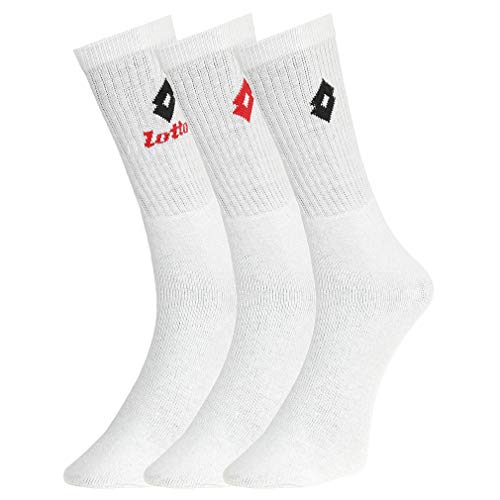 Lotto Sock Quarter PK3PRS Socken, Unisex, Erwachsene, Weiß, weiß von Lotto