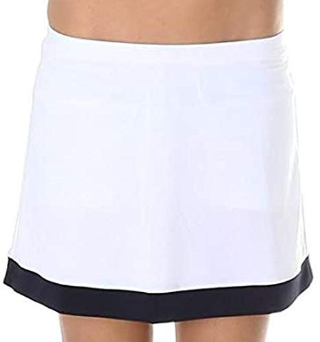 Lotto Skirt NOA, Damen, Gr. S (US), White/deep Navy von Lotto