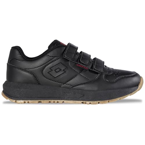 Lotto Straight VL Unisex Sneaker, Black, 45 EU von Lotto
