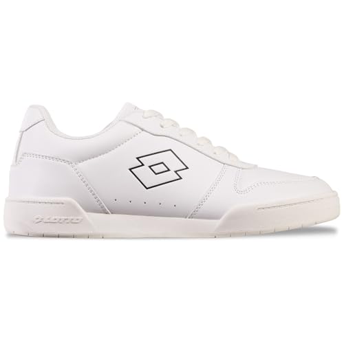 Lotto TITANIS Unisex Sneaker, White/Black, 42 EU von Lotto