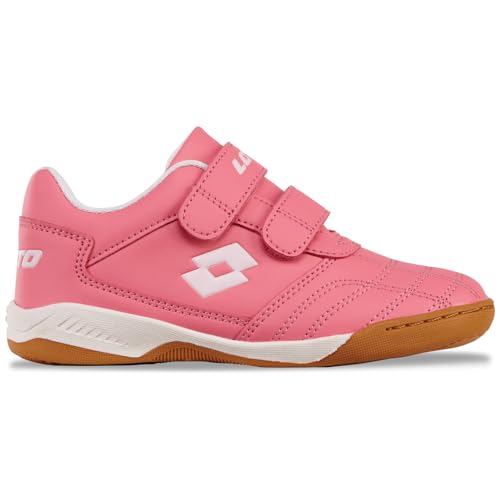 Lotto Unisex Kinder Sneaker, Fr Pink White, 34 EU Lotto Unisex Kinder Sneaker, Fr Pink White, 34 EU von Lotto