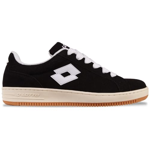 Lotto Unisex YARIN Sneaker, Black/White, 44 EU Lotto Unisex YARIN Sneaker, Black/White, 44 EU von Lotto