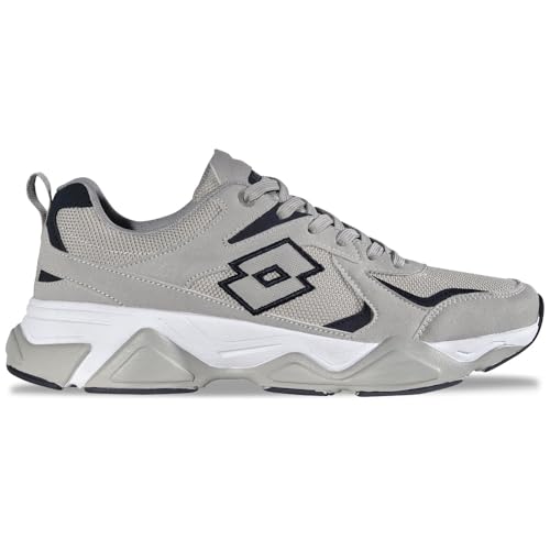 Lotto WANY Unisex Sneaker, LT.Grey/Navy, 38 EU Lotto WANY Unisex Sneaker, LT.Grey/Navy, 38 EU von Lotto