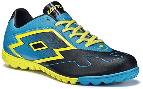 Lotto Zhero Gravity VI 700 Turf, Herren, Gr. 43 (EU), Black/Fluo Blue von Lotto