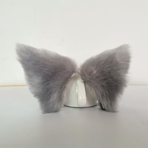 Katzenohren-Haarspangen, Katzenohren, Haarschmuck, Halloween-Katzen-Haarbänder, Weihnachtsdekoration, Kopf-Clip, 2 Stück Katzenohren-Haarspangen, Katzenohren, Haarschmuck, Halloween-Katzen-Haarbänder, Weihnachtsdekoration, Kopf-Clip, 2 Stück von Lottoyday