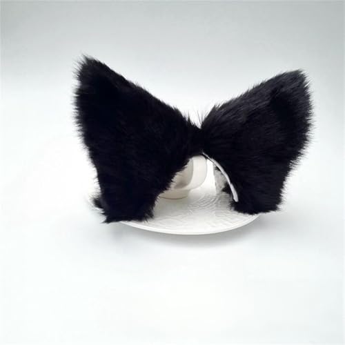 Katzenohren-Haarspangen, Katzenohren, Haarschmuck, Halloween-Katzen-Haarbänder, Weihnachtsdekoration, Kopf-Clip, 2 Stück Katzenohren-Haarspangen, Katzenohren, Haarschmuck, Halloween-Katzen-Haarbänder, Weihnachtsdekoration, Kopf-Clip, 2 Stück von Lottoyday