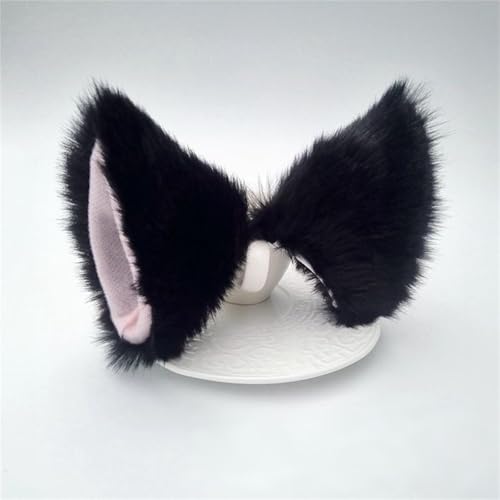 Katzenohren-Haarspangen, Katzenohren, Haarschmuck, Halloween-Katzen-Haarbänder, Weihnachtsdekoration, Kopf-Clip, 2 Stück Katzenohren-Haarspangen, Katzenohren, Haarschmuck, Halloween-Katzen-Haarbänder, Weihnachtsdekoration, Kopf-Clip, 2 Stück von Lottoyday