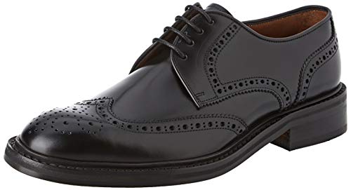 Lottusse LOTTUSSE HARRYS L6724, Herren Derby Schnürhalbschuhe, Schwarz (JOCKER PELAR NEGRO), 44 EU (Herstellergröße: 10 ) von Lottusse