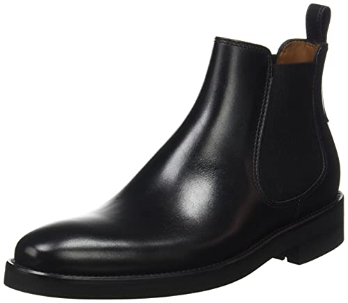 Lottusse Herren L6607_104456 Chelsea Boot, Schwarz, 43 EU von Lottusse