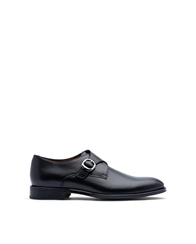 Lottusse Herren L7024_105462 Monk-Strap Loafer, Negro, 42.5 EU von Lottusse