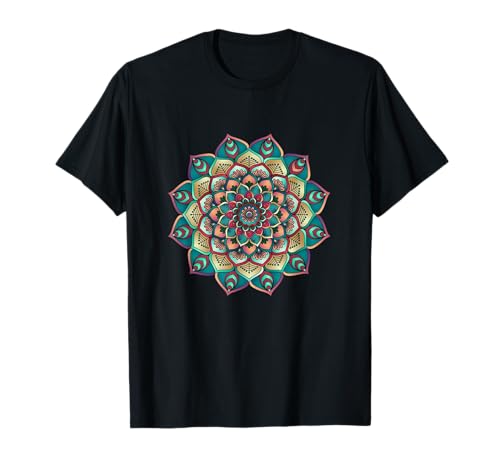 Lotus Flower Yoga Mandala T-Shirt für Damen, Herren, Kinder T-Shirt Lotus Flower Yoga Mandala T-Shirt für Damen, Herren, Kinder T-Shirt von Lotus Flower Yoga Mandala T-shirt