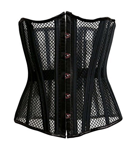 Lotus Instyle 26 Stahl ohne Knochen Korsett Netz Heavy Duty Taille Cincher Traning-XL von Lotus Instyle