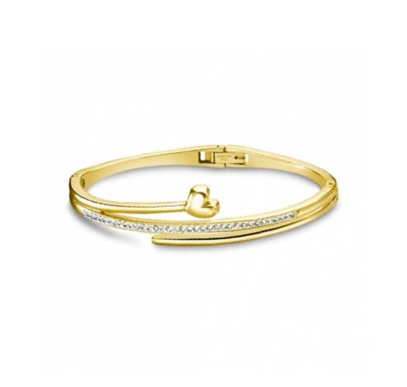 Lotus Style Armband Romantic gilded bracelet with zircons Woman Basic LS2123-2 / 1 von Lotus Style