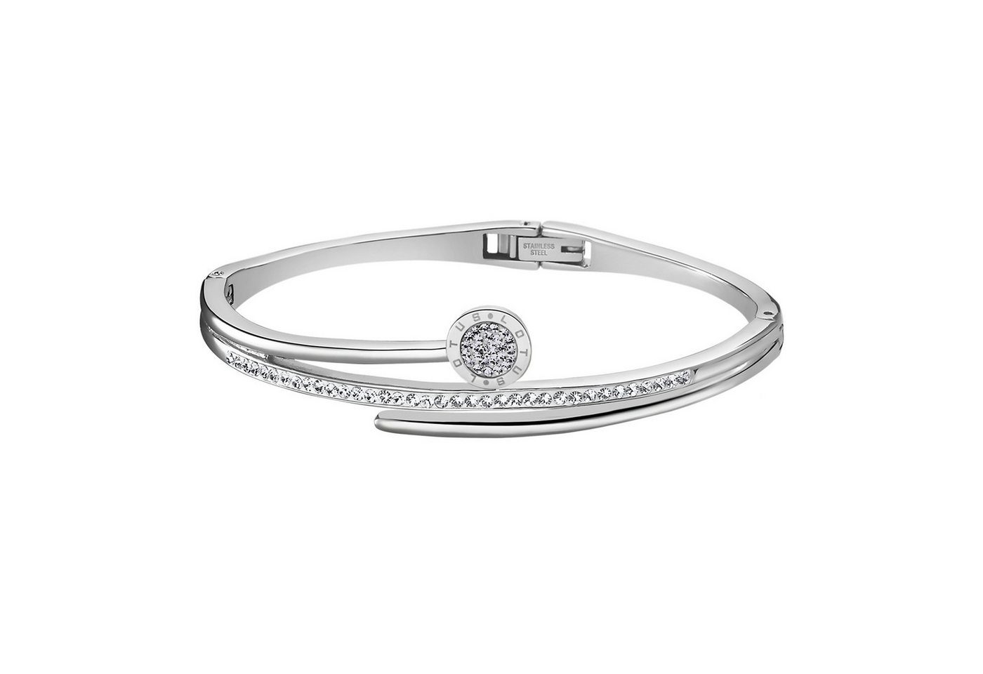 Lotus Style Armband Damen-Armreif LS1843-2/4 „Bliss“ – Edelstahl mit Zirkonia von Lotus Style
