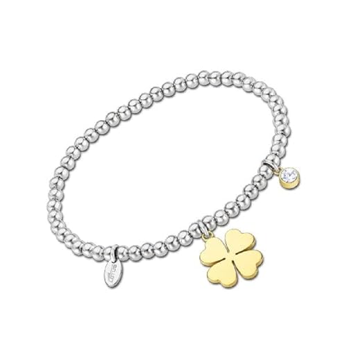 LOTUS STYLE Damen-Armband LS2171-2/1 aus der Kollektion Millennial aus Stahl, No aplica, Silber, Blauer Zirkonia von LOTUS STYLE