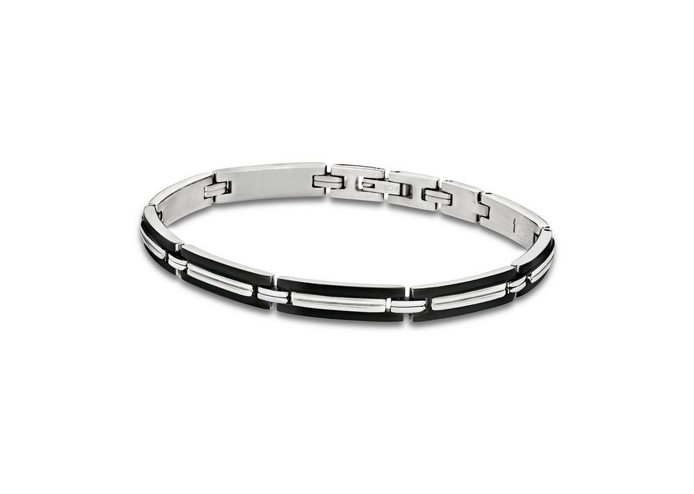 Lotus Style Edelstahlarmband Lotus Style Armband schwarz LS1803-2/1 (Armband), Armbänder für Herren Edelstahl (Stainless Steel) von Lotus Style