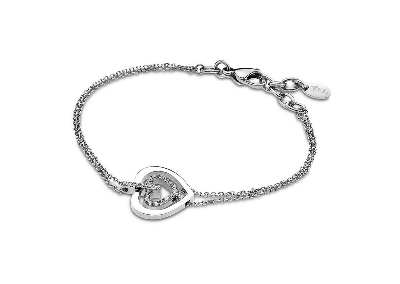 Lotus Style Edelstahlarmband Lotus Style Bliss Armband silber (Armband), Armbänder für Damen Edelstahl (Stainless Steel) von Lotus Style