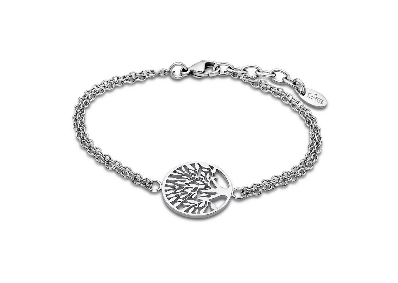 Lotus Style Edelstahlarmband Lotus Style Armband silber LS1898-2/1 (Armband), Armbänder für Damen Edelstahl (Stainless Steel) von Lotus Style