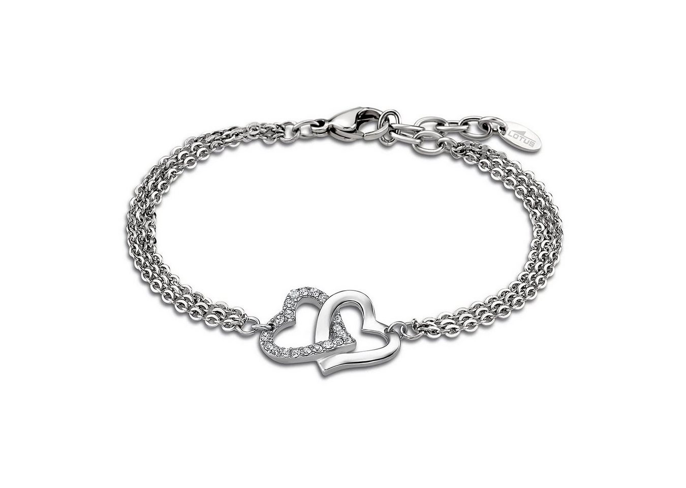 Lotus Style Edelstahlarmband Lotus Style Armband silber LS1912-2/1 (Armband), Armbänder für Damen Edelstahl (Stainless Steel) von Lotus Style