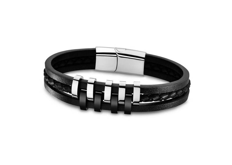 Lotus Style Edelstahlarmband Lotus Style Armband schwarz LS1838-2/1 (Armband), Armbänder für Herren Edelstahl (Stainless Steel) von Lotus Style