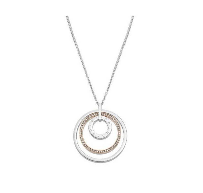 Lotus Style Kette mit Anhänger Distinctive bicolor necklace with zircons Urban Woman LS2090-1 / 2 von Lotus Style