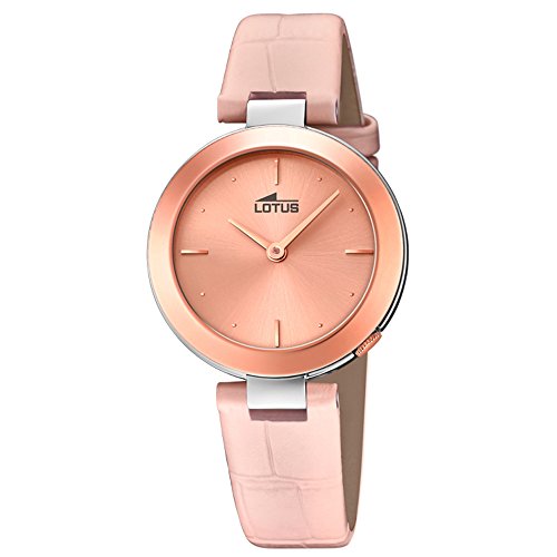 Lotus Damen Analog Quarz Uhr mit Leder Armband 18485/2 von Lotus