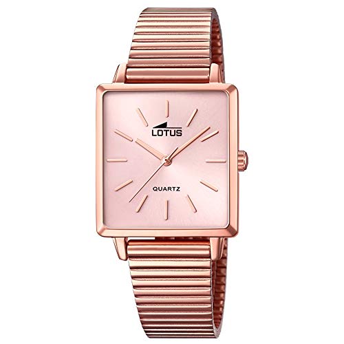 Lotus Uhr Für Damen 18717/1 Outlet Roségold Edelstahl Case RoségoldEdelstahl Band von Relojes Lotus