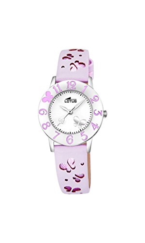 Lotus Armbanduhr 18269/3 Junior Leder Lila, 28mm von Lotus