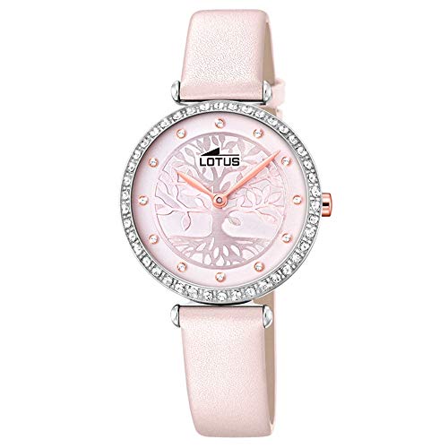 Lotus Damen Analog Quarz Uhr mit Leder Armband 18707/2 von Lotus