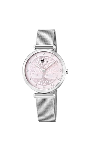 Lotus Damen Analog Quarz Uhr mit Edelstahl Armband 18708/2 von Relojes Lotus