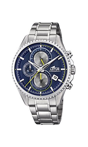 Lotus Watches Herren Chronograph Quarz Uhr mit Edelstahl Armband 18526/3 Lotus Watches Herren Chronograph Quarz Uhr mit Edelstahl Armband 18526/3 von Lotus Watches