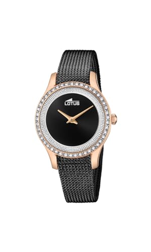 LOTUS Damen Analog Quarz Uhr mit Edelstahl Armband 18828/2 von LOTUS